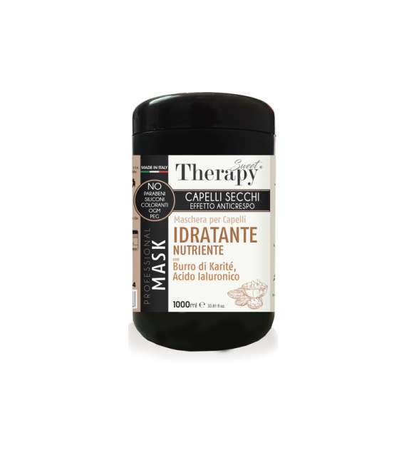 Sweet THERAPY Maschera capelli IDRATANTE Nutriente con Burro di Karité 1000 ml