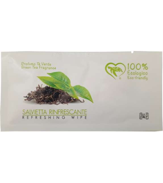 SALVIETTA RINFRESCANTE ESSENZA TÈ VERDE (CART. 500 PZ)