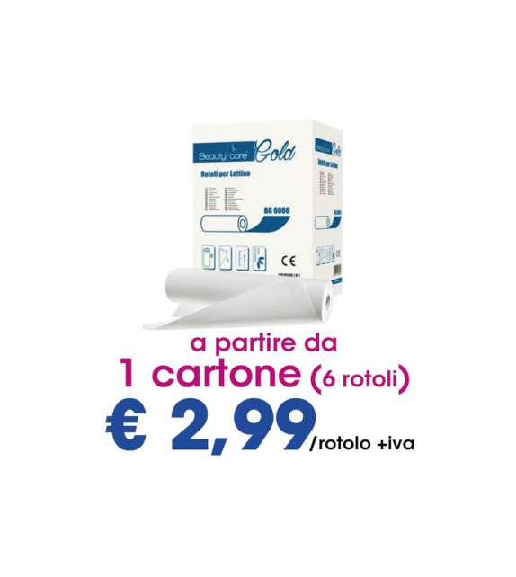 LENZUOLINO MEDICO H60 CELLULOSA STANDARD (1 ROTOLO) - Scegli