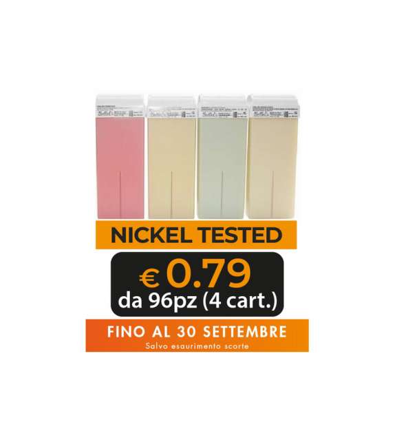 100 ml BELLE CERA A RULLO lipo NICKEL FREE  - Scegli