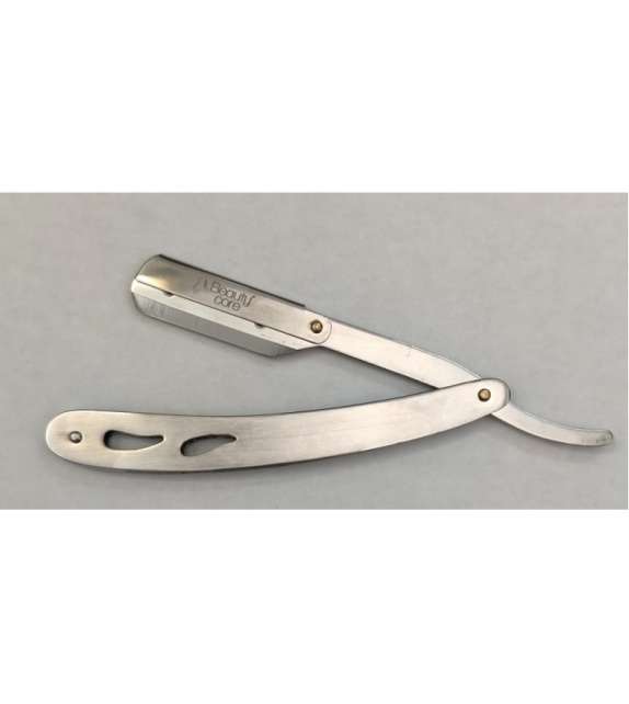 RASOIO da Barba MEZZA LAMA Acciaio Inox  BEAUTYCORE
