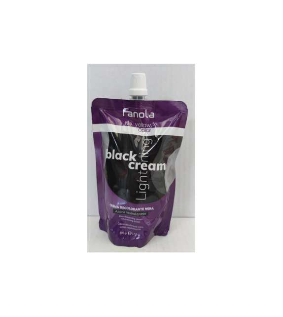 FANOLA CREMA DECOLORANTE NERA azione neutralizzante NO YELLOW COLOR 500 gr