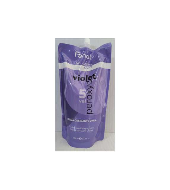 FANOLA CREMA OSSIDANTE VIOLA 5 VOL NO YELLOW 1000 ML
