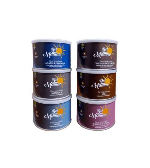 400ml  VASO BEL MATTINO cera lipo  - Scegli