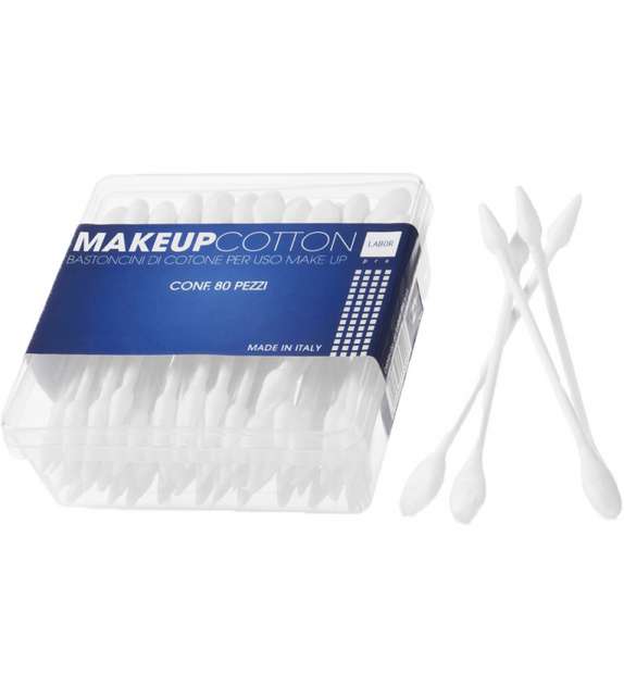 BASTONCINI IN COTONE vari usi TRUCCO, smalto, cotton fioc (80PZ)