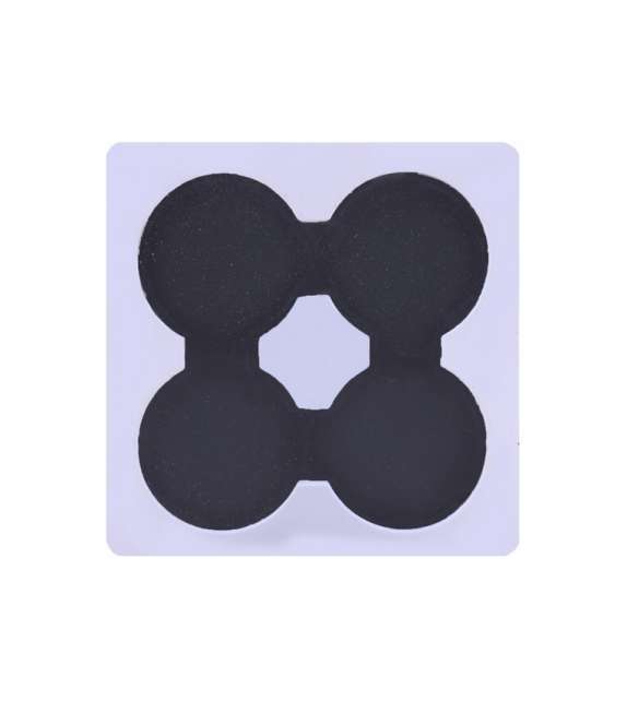 CERA RICA BRAZILIAN BLACK WAX Zone Sensibili Senza Strisce Conf. 4 DISCHI 500g