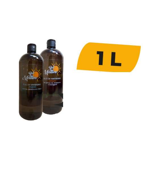 1000ML BEL MATTINO OLIO MASSAGGIO COCCO - 2X500ML