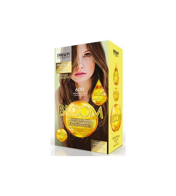 DIKSON BLOOM CREMA COLORANTE SENZA AMMONIACA  600 - BIONDO SCURO
