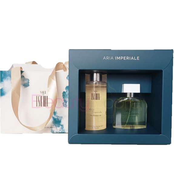 BOX REGALO ISCHIA Aria Imperiale PROFUMO EDP 100ml + Olio Doccia 200ml - UOMO