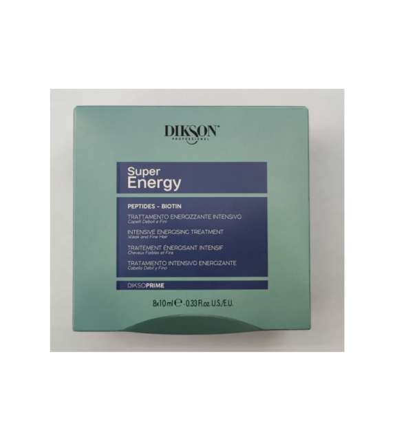 TRATTAMENTO energizz SUPER ENERGY DIKSON PRIME fiale 8 x 10 ml- scatola danegg.