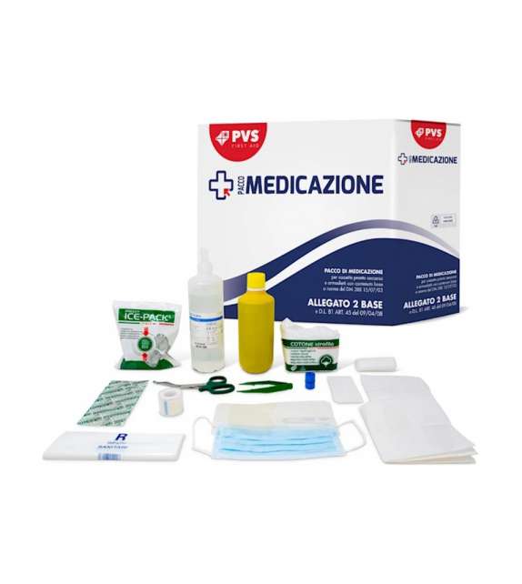 Ricarica KIT PRONTO SOCCORSO DM388 ALLEGATO 2 (max 2 addetti)