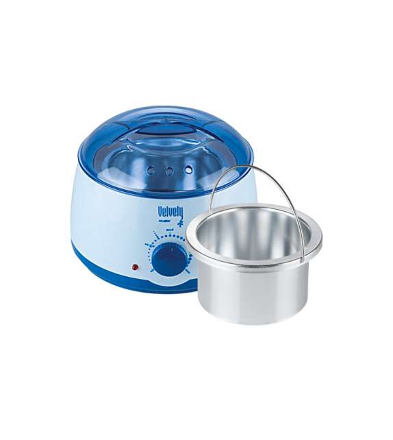 SCALDACERA VASO 400ML CON SECCHIELLO PER CERA A CALDO VELVETY MUSTER