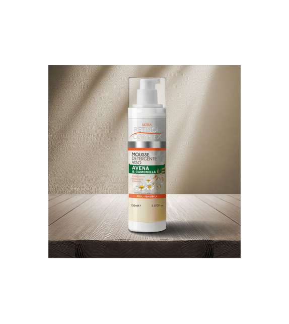 RETINOL COMPLEX MOUSSE DETERGENTE Viso Avena & Camomilla Pelli Sensibili 150ml