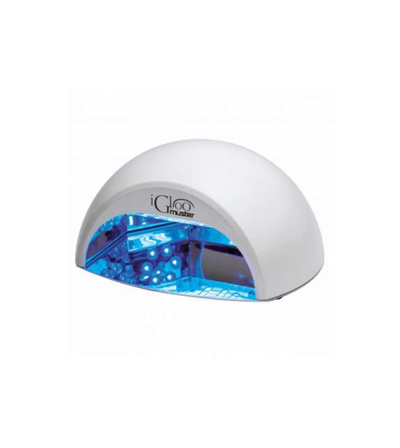LAMPADA UNGHIE IGLOO UV 12 WATT + 24 LED PER SMALTO SEMIPERMANENTE