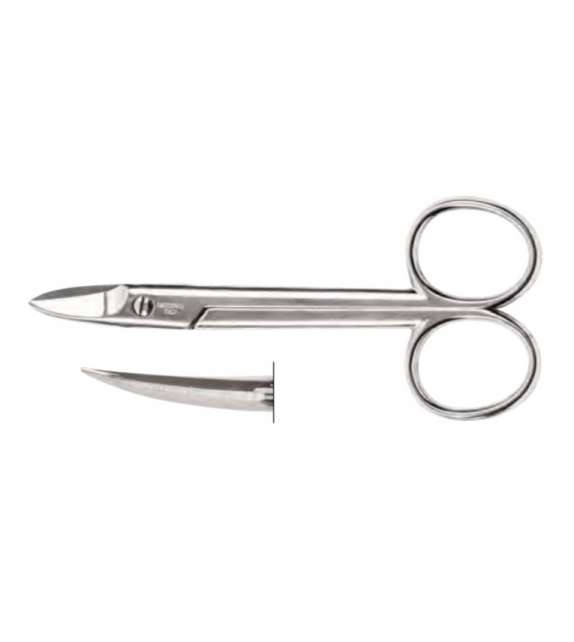 FORBICINA UNGHIE PIEDI CURVA 3,5"