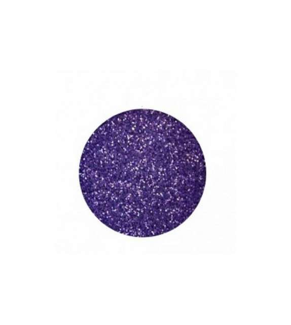 POLVERE GLITTER PER DECORAZIONE UNGHIA 15 GR - COLORE VIOLA SCURO