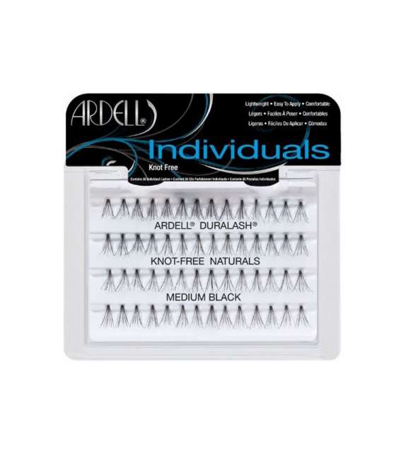 ARDELL Duralash Individuals CIGLIA a Ciuffetti Naturali SENZA NODI - MEDIE NERE