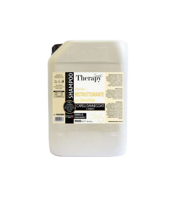 Sweet THERAPY Shampoo RISTRUTTURANTE con Cheratina - tanica 10000 ml giallo