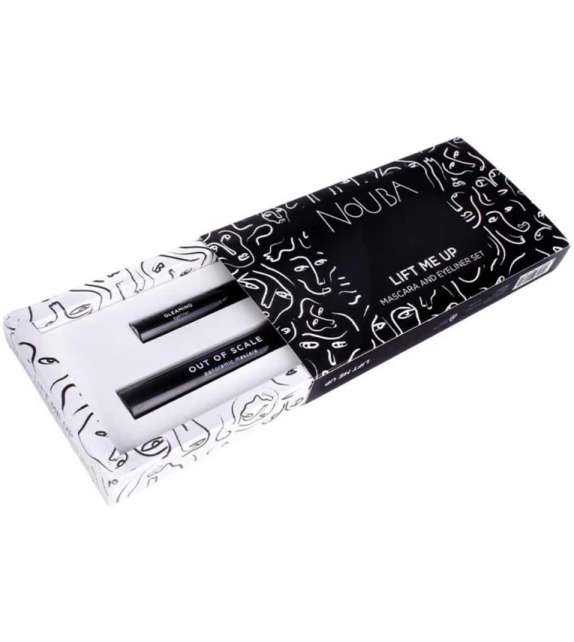 NOUBA LIFT ME UP - SET MASCARA Out of Scale e EYELINER Gleaming