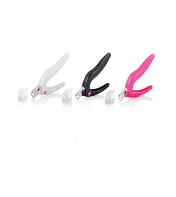 TRONCHESINO PER UNGHIE FINTE TIPS CON SERBATOIO  - BIANCO