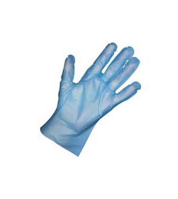 GUANTI MONOUSO IN POLIETILENE VARI COLORI (CONF 50 PZ)