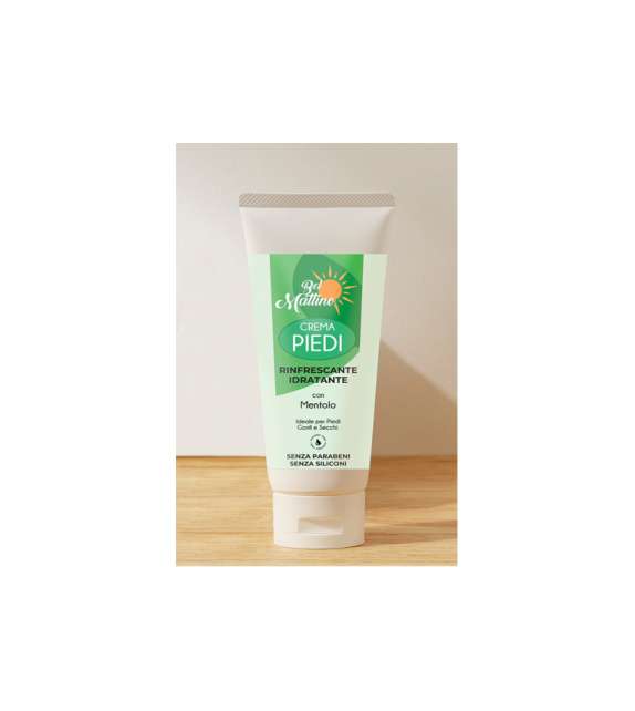 BEL MATTINO CREMA PIEDI Rinfrescante e Idratante Tubo 100 ml