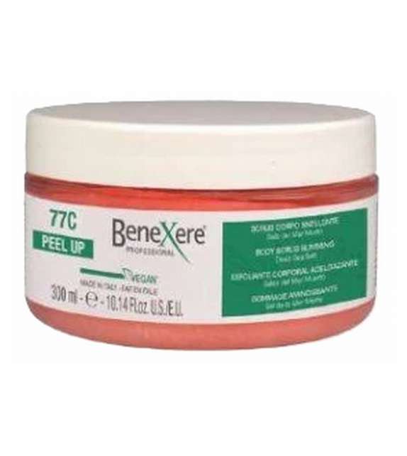 77C SCRUB BIFASICO CORPO Snellente BENEXERE -  300ml  - Rosso