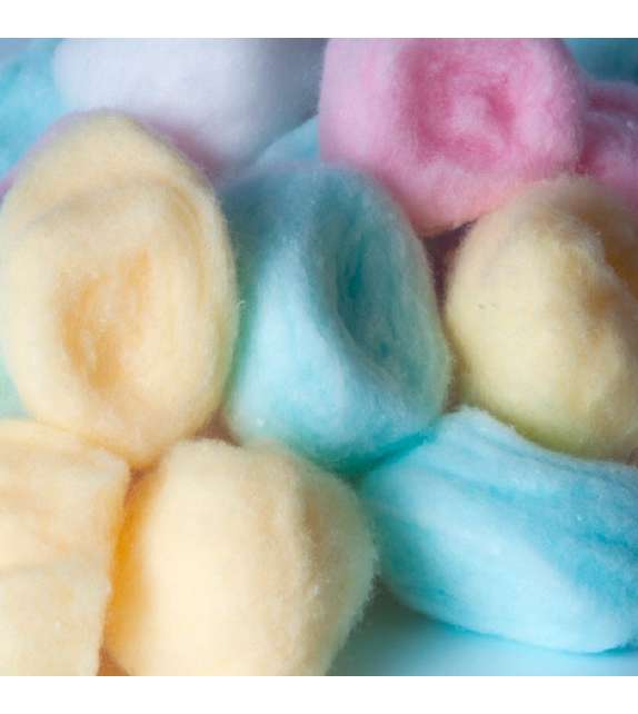 BATUFFOLI COLORATI 100% Cotone (400 PEZZI)