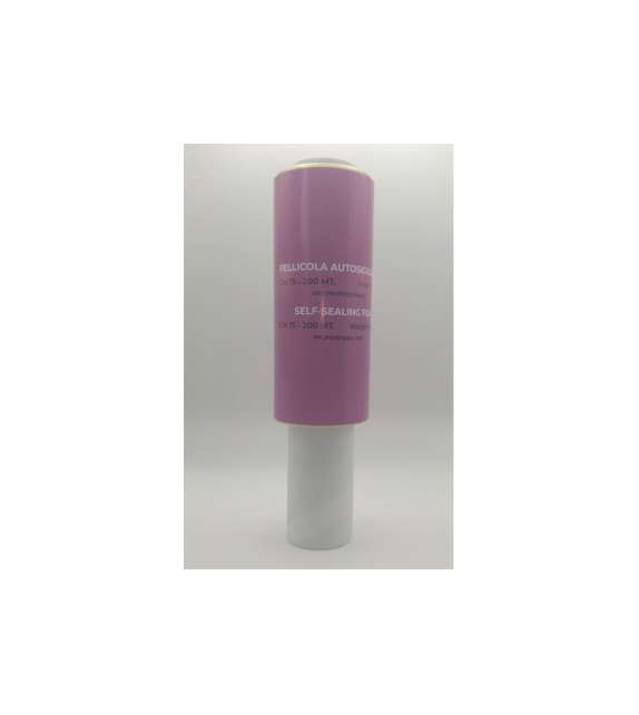 PELLICOLA TRASPARENTE PVC per Fanghi H15 cm X 200 mt - 400 gr