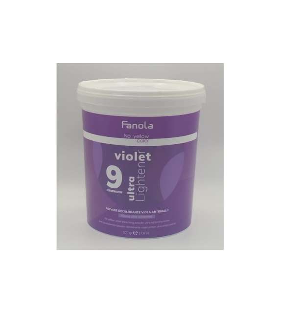 FANOLA POLVERE DECOLORANTE 9 TONI ULTRA LIGHTENER NO YELLOW COLOR 500 GR