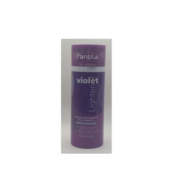 FANOLA POLVERE DECOLORANTE VIOLA AD AZIONE ANTIBRASSINESS NO YELLOW COLOR 450 GR