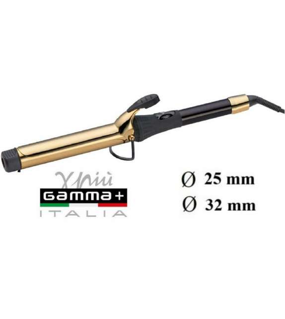 FERRO ARRICCIACAPELLI IRON CLIP XL Gold Edition GAMMA PIÙ - Ø 32 mm