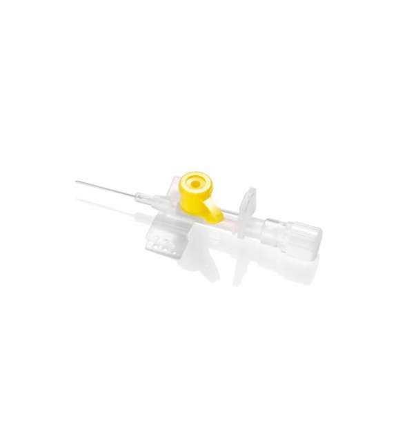 AGO CANNULA HEMOFLON a 2 vie con Alette RAYS 24Gx19mm - Conf. 50 pz