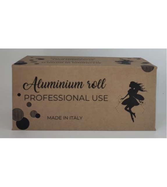 Rotolo di STAGNOLA H 15 in Box con Seghetto Lunghezza 44,50 mt (1 PZ)
