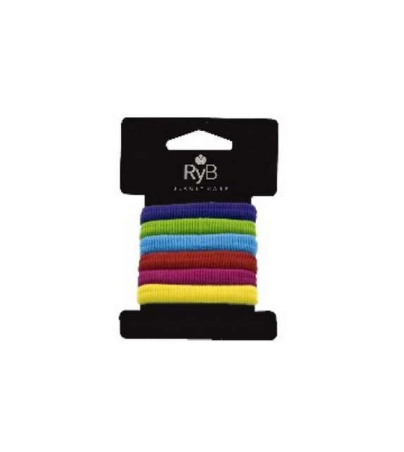 Card Elastici Colorati 6 pz vari colori - RyBELLA