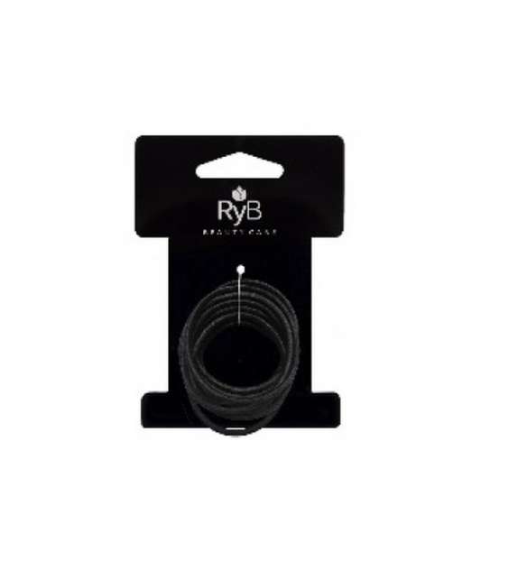 Card Elastici Ecologici Nero Grande 12 pz - RyBELLA
