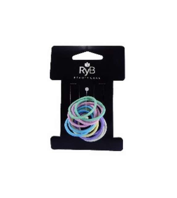 Card  Elastici Ecologici Colorati Pastello 12 pz - RyBELLA