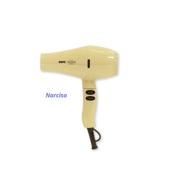Phon Professionale PASTEL FLOWERS Giallo NARCISO 2100 Watt - MOVE