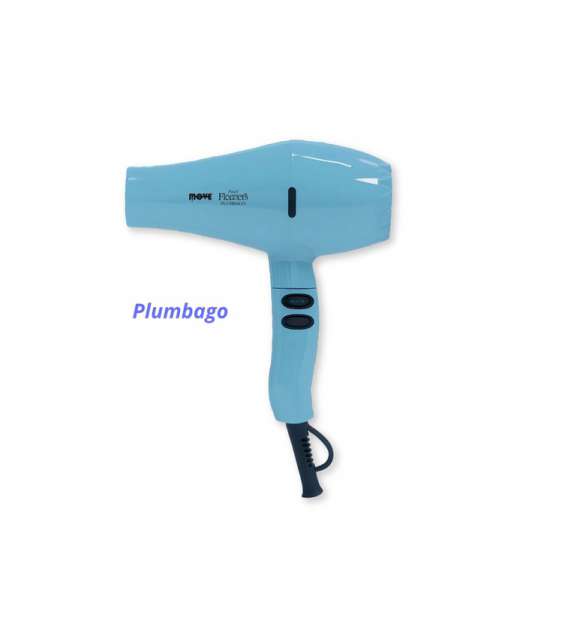 Phon Professionale PASTEL FLOWERS Blu PLUMBAGO 2100 Watt - MOVE