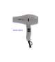 Phon Professionale PASTEL FLOWERS Nero DALIA NERA 2100 Watt - MOVE