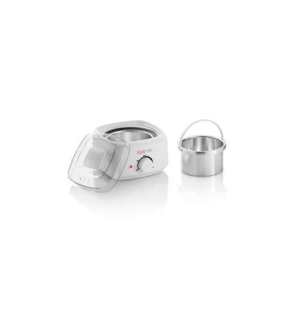 Scaldacera Professionale con Pentolino EPILMIO BIANCO vaso 400 - 200 WATT