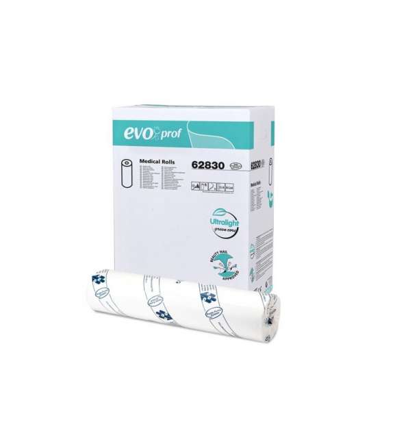 LENZUOLINO MEDICO PER LETTINO H60 X 55 MT CELLULOSA CELTEX EVO PROF (6 ROTOLI)