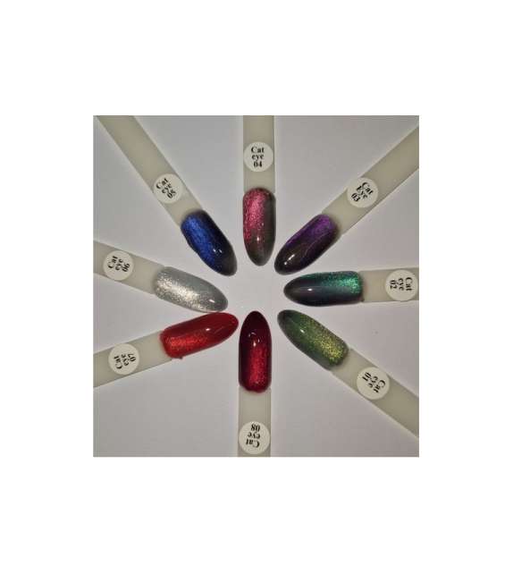 Bel Mattino Nails Smalto Magnetico UV LED SEMIPERMANENTE CAT EYE 7 ml - Scegli