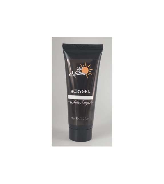 Bel Mattino Nails costruttore ACRYGEL Tubo 30 gr - WHITE SUGAR