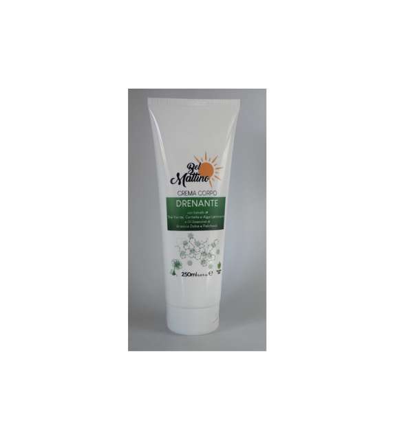 Crema Corpo Massaggio DRENANTE Tubo 250 ML - BEL MATTINO