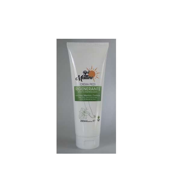Crema Piedi RIGENERANTE Effetto Rinfrescante Tubo 250 ML - BEL MATTINO