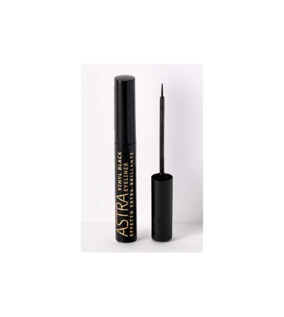 ASTRA Eyeliner VINYL effetto extra brillante 6 ml - Black