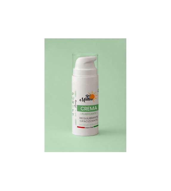 CREMA Viso Purificante Riequilibrante OPACIZZANTE 50 ML - BEL MATTINO