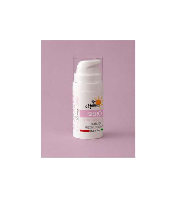 SIERO Viso Pelli Sensibili 24H Lenitivo Riequilibrante 30 ML - BEL MATTINO