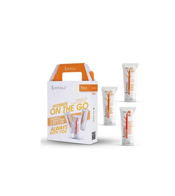 Kit Trattamento Idratante RAYWELL HYDRA bio - 3x100 ml (1 conf)